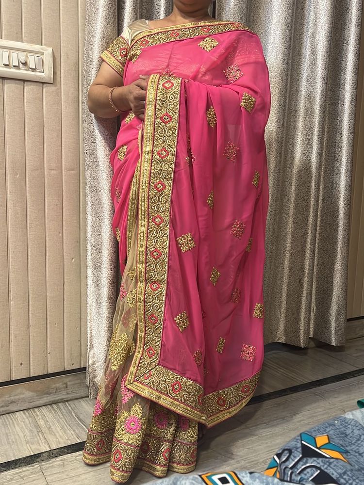 Heavy Wedding Saree -2