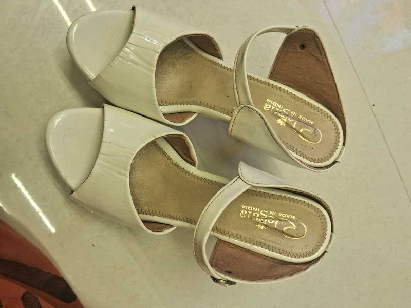 White Flats &amp; Sandals