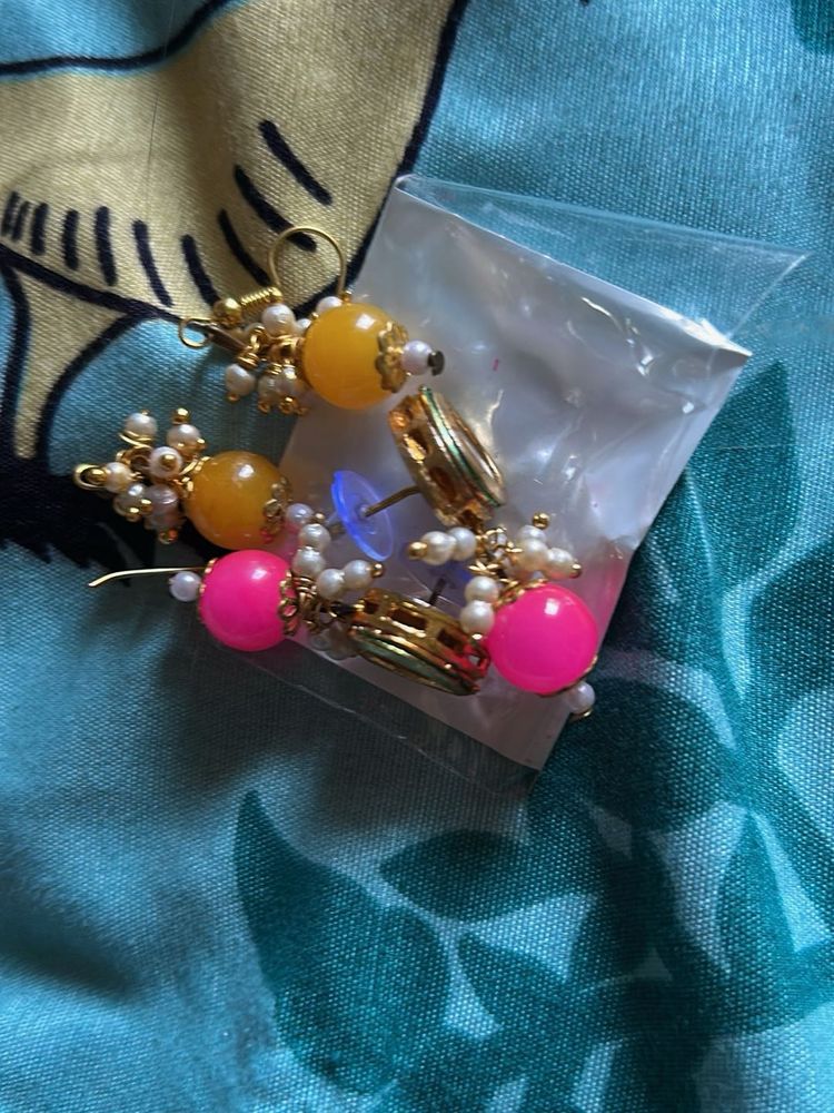 Colorful Beaded Earrings
