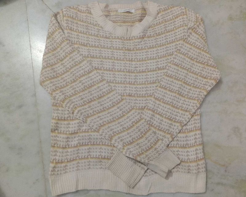 Striped Knit Sweater