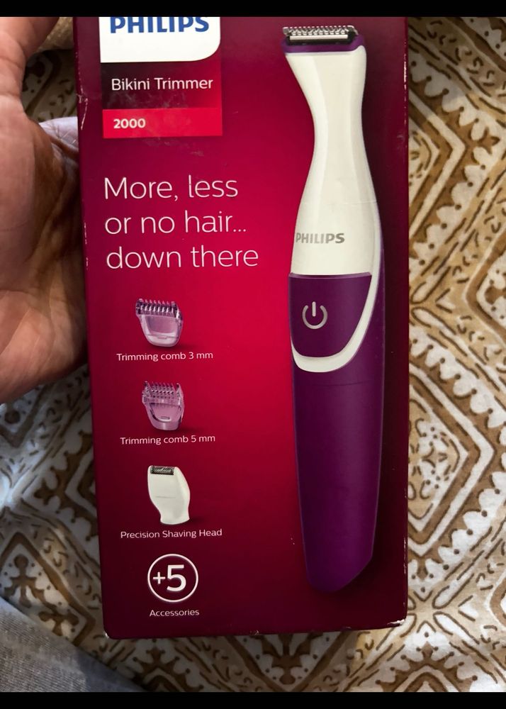 (Negotiable) Philips Bikini Trimmer (brandNew)