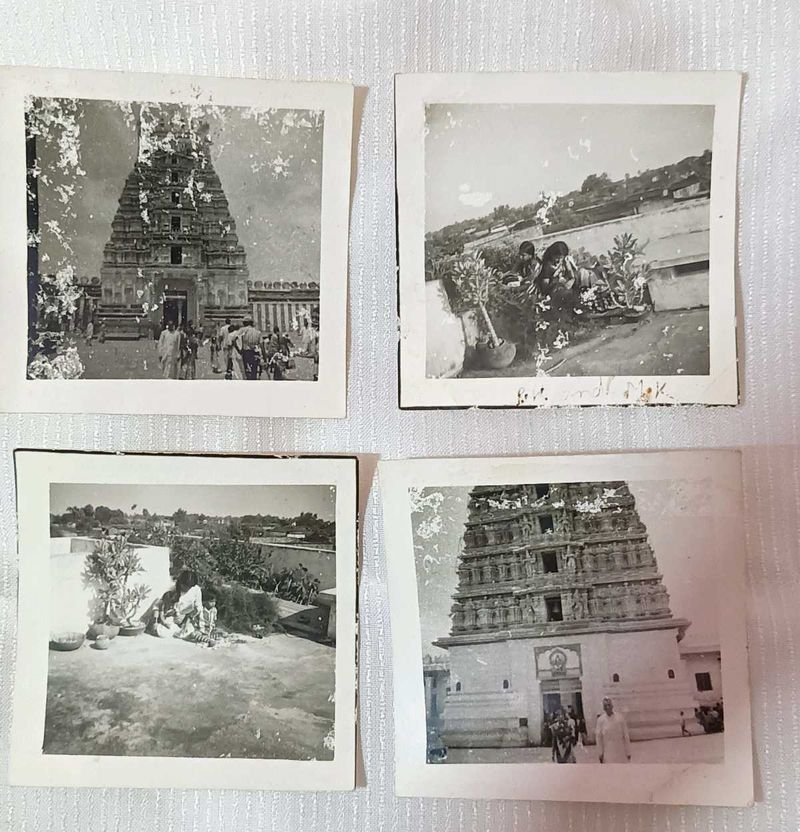 Vintage Indian Temple Photographs