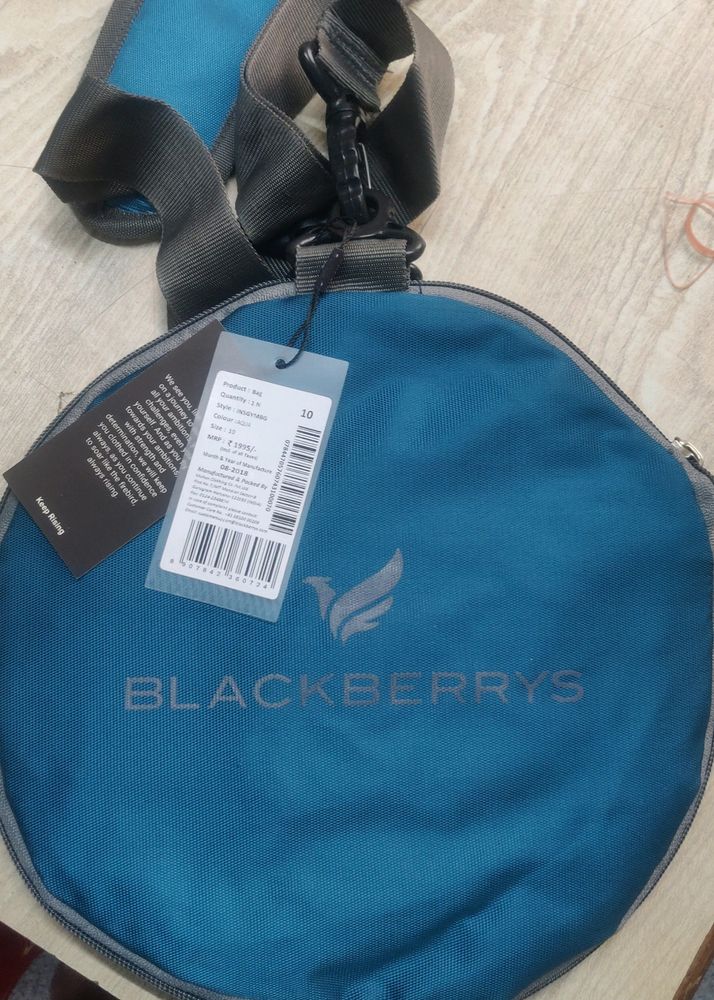 Gym bag blackberry brand new