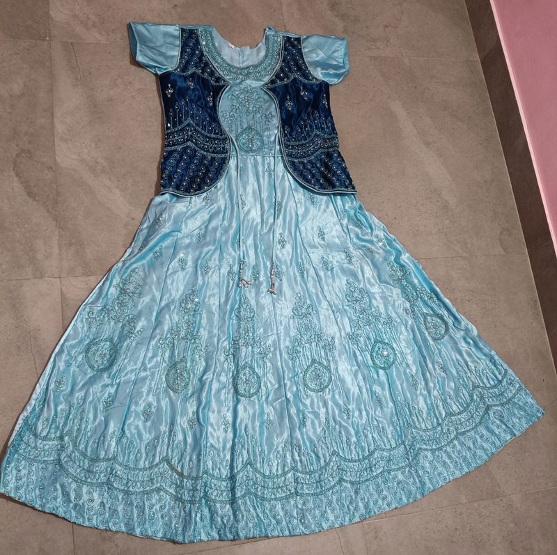 Full Stone Work Gown