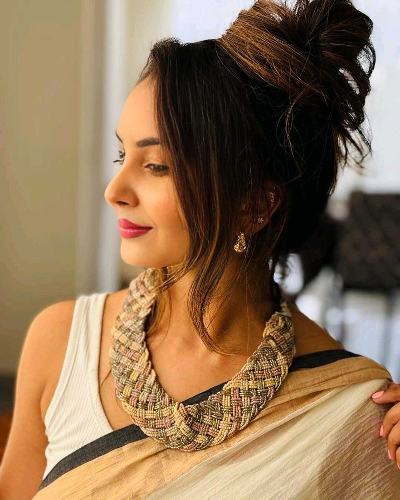 Woven Statement Necklace
