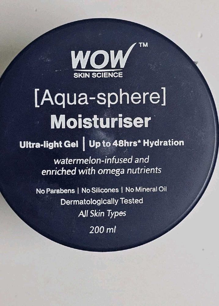 WOW Skin Science Aqua Sphere Moisturizer