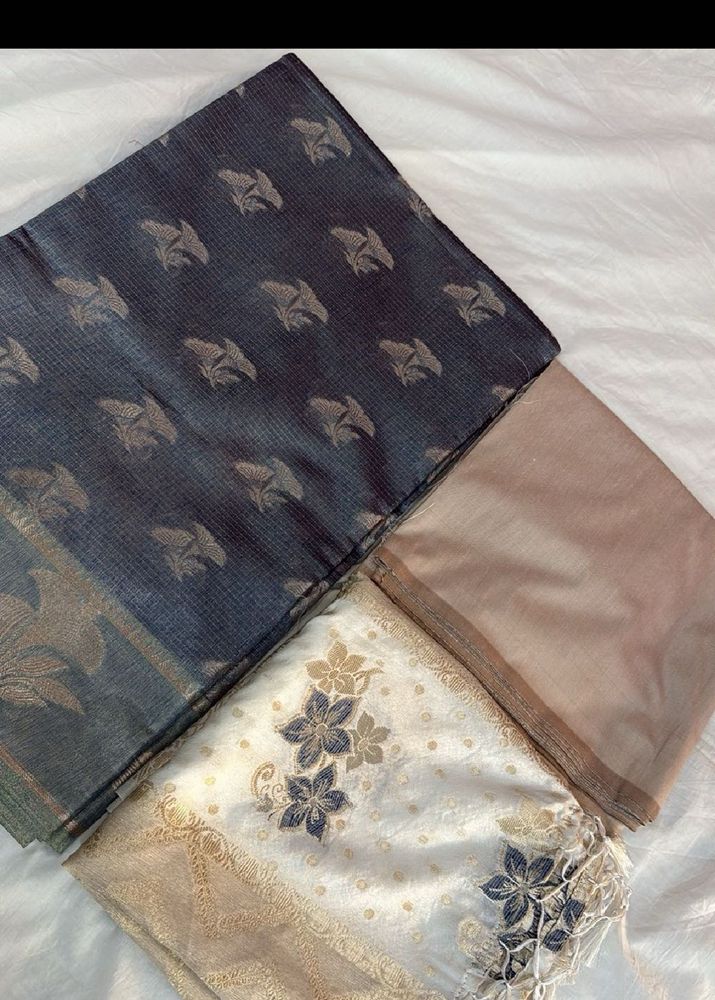 Banarasi Blue Suit