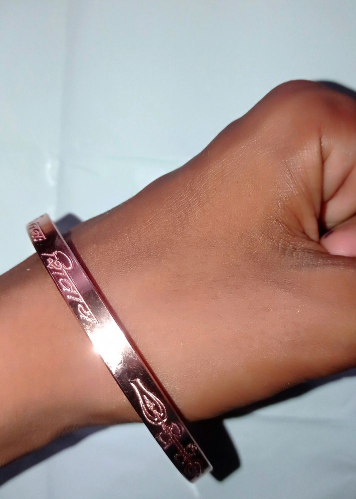 Silver Kada For Men 2/14 Size