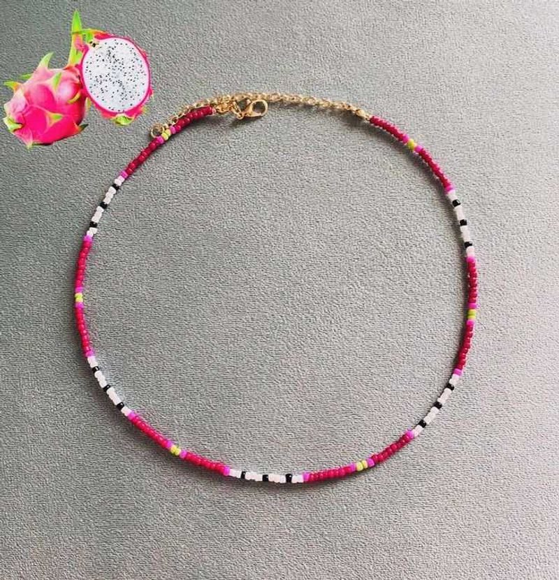 Beaded Choker Necklace🍉
