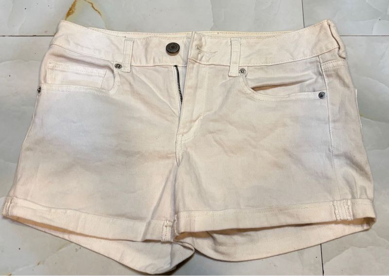 White Shorts