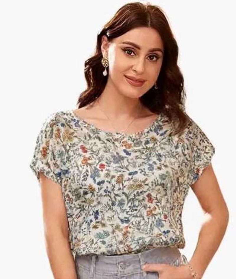 H&amp;M Floral Print Top