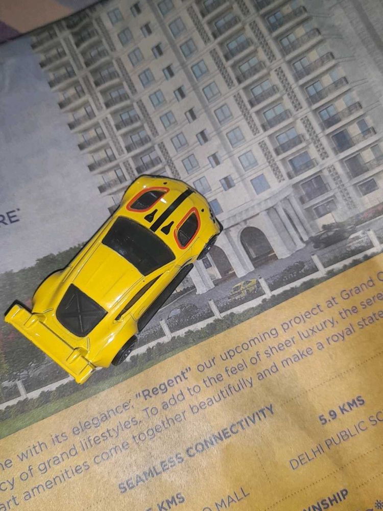 Yellow Toy Car