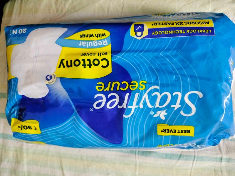 Stayfree Secure Cottony Soft Cover Pads