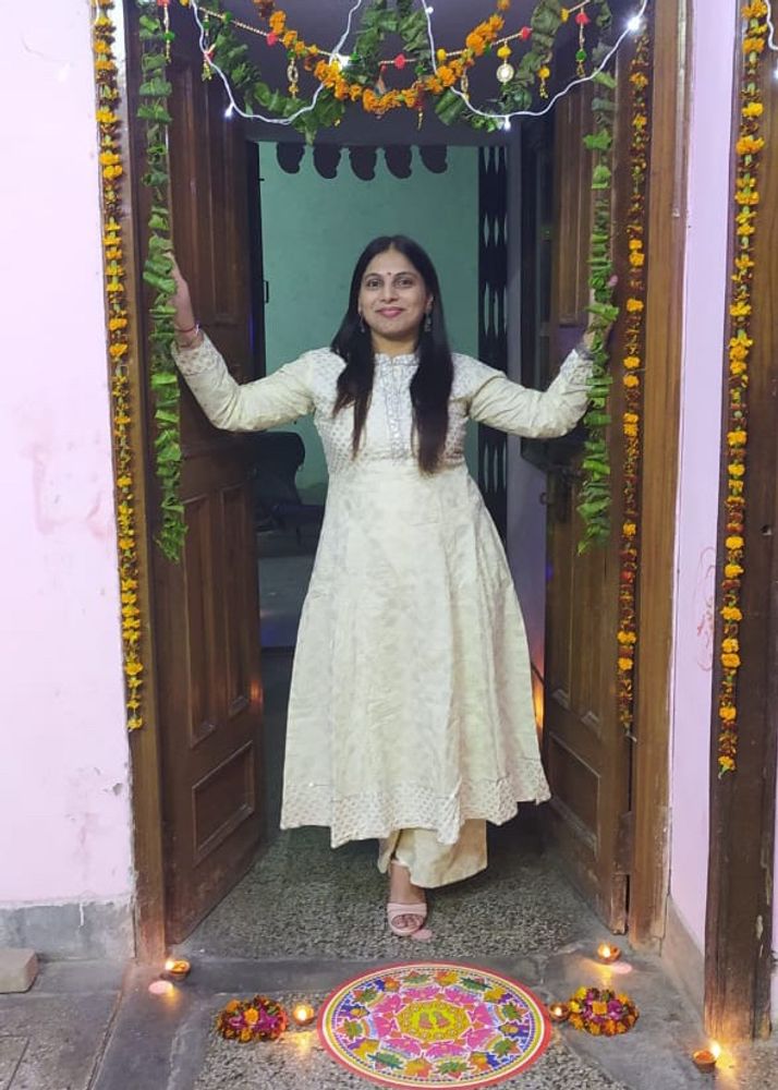 Libas Cotton Kurta Set With Dupatta