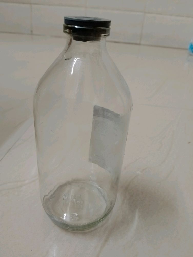 Glass Bottle 500 ml With Cap