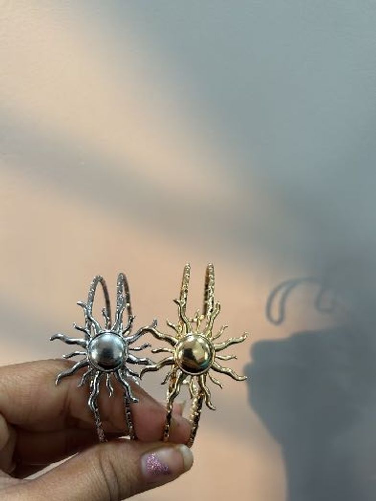 Sunburst Bangle Bracelets