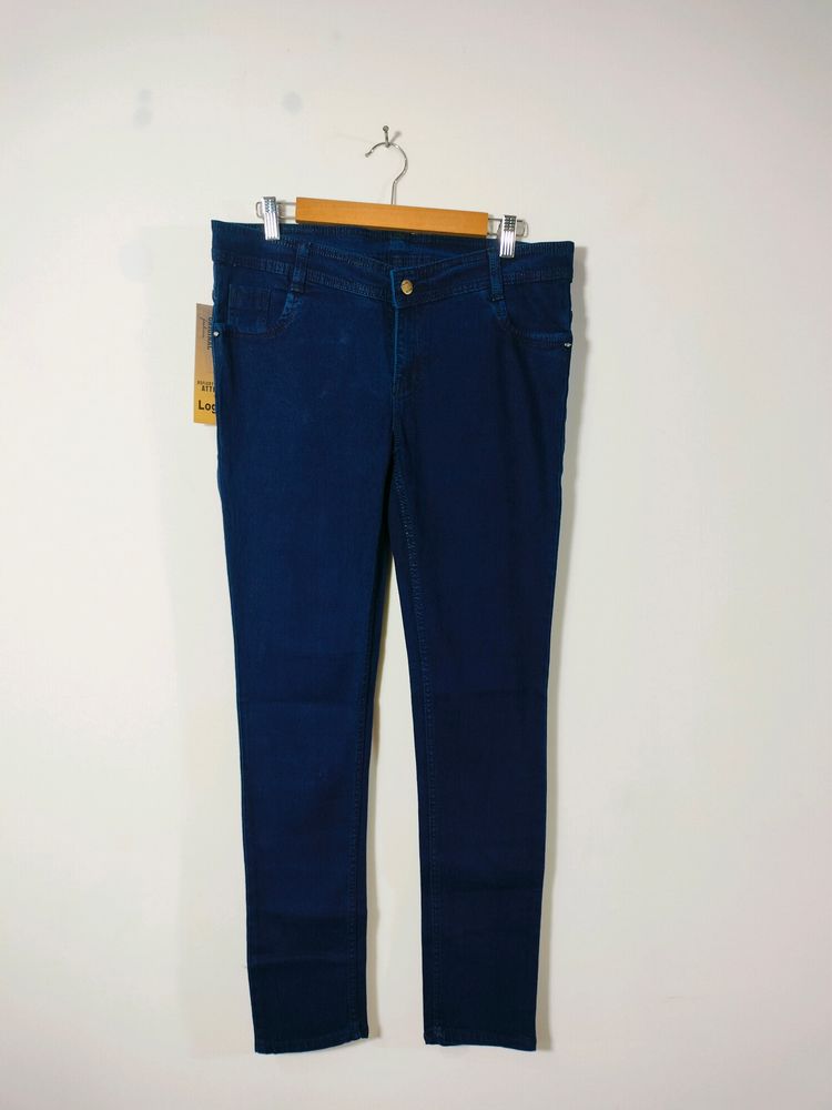 Navy Blue Casual Jeans (Women&#39;s)