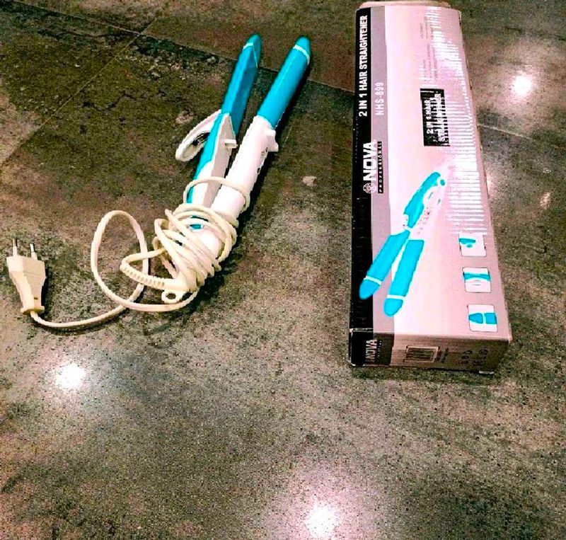 Nova Hair Straightener 2 1n 1