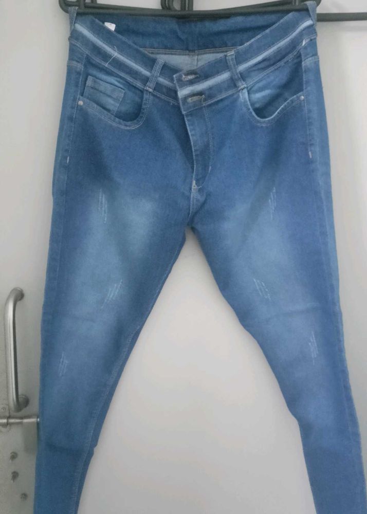 Stylish Blue Denim Jeans