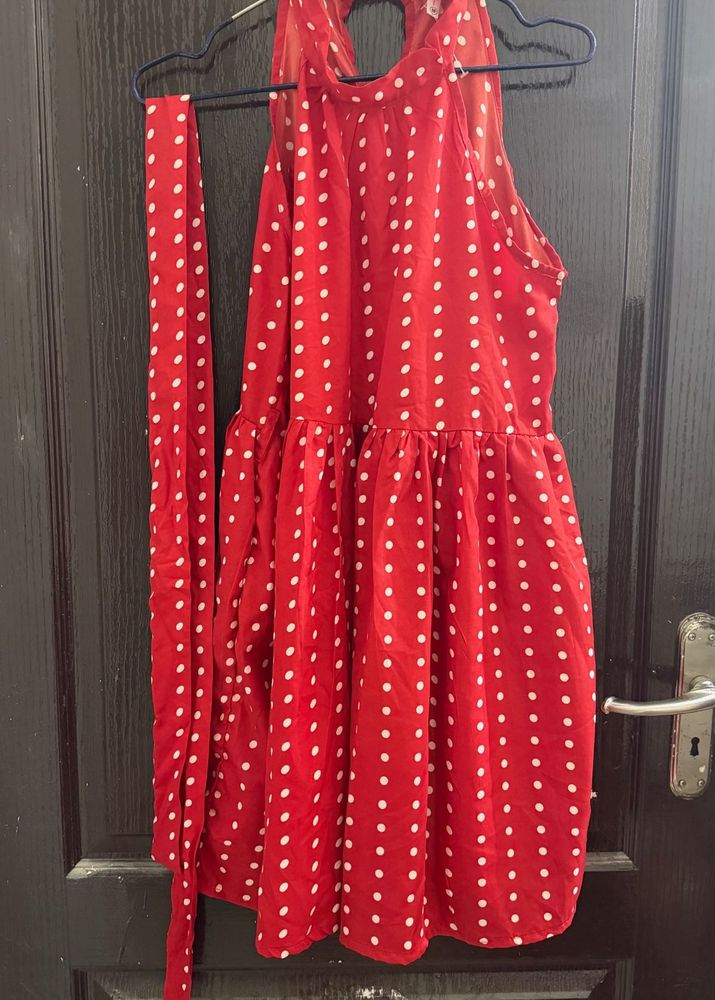 Red Polka Dot Dress