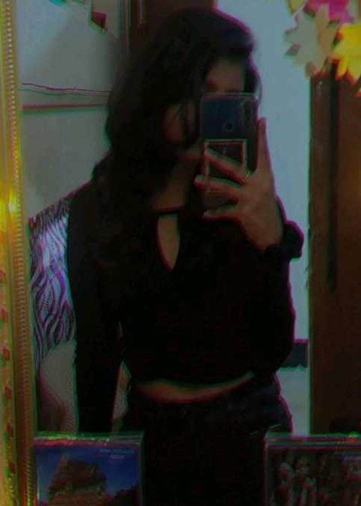 Chic Black Crop Top