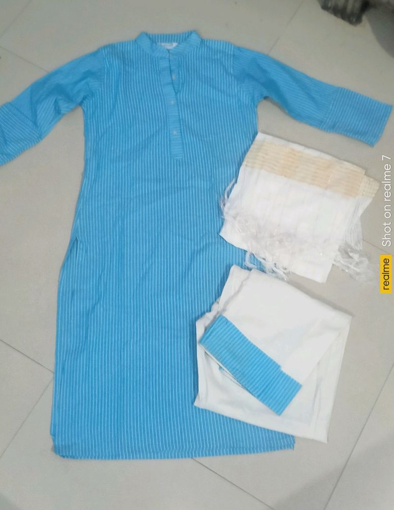 Kurta Set (Kurta + Palazzo + Dupatta)