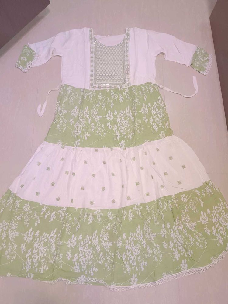 Long Round Dress