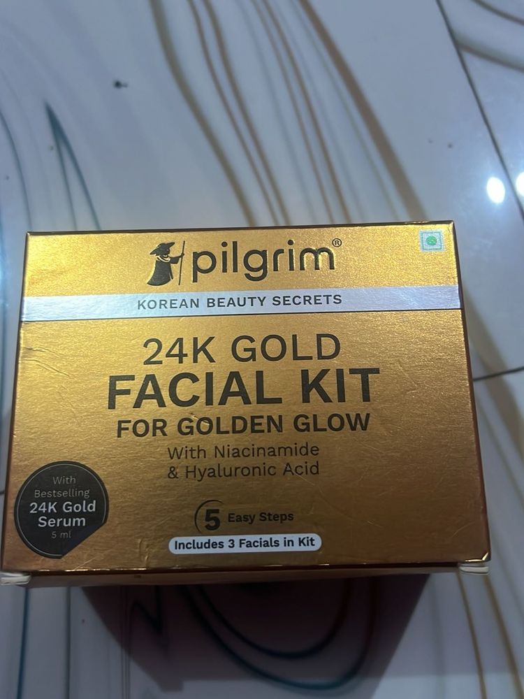 PILGRIM 24K GOLD FACIAL KIT