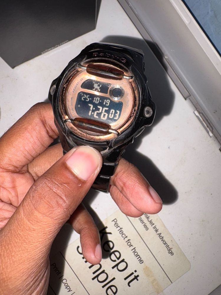 Stylish Black Baby-G Watch CASIO