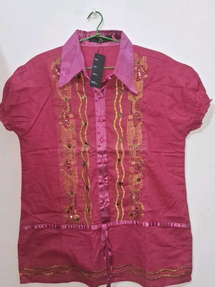 Elegant Embellished Top