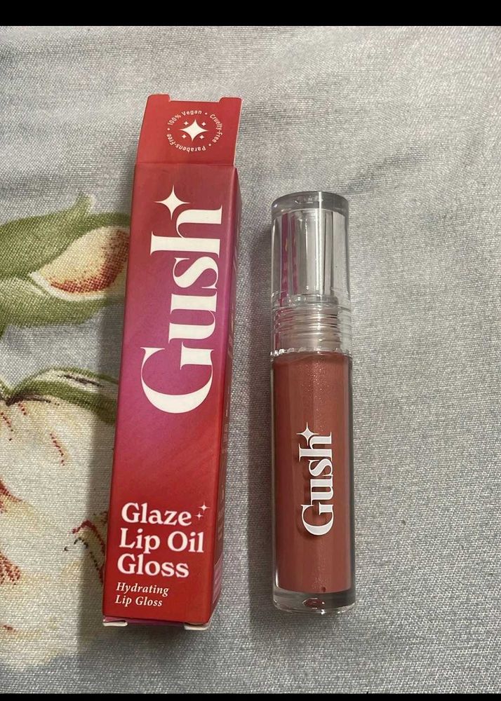 Gush Glaze Lip Oil Gloss (Sheer Sparkle)