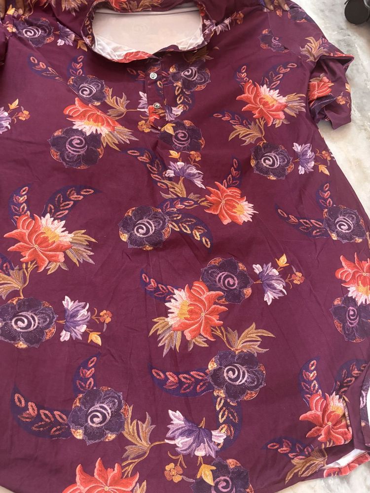 Floral Print Top