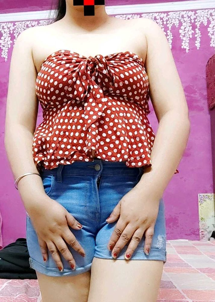 Shein Polka Dot Top