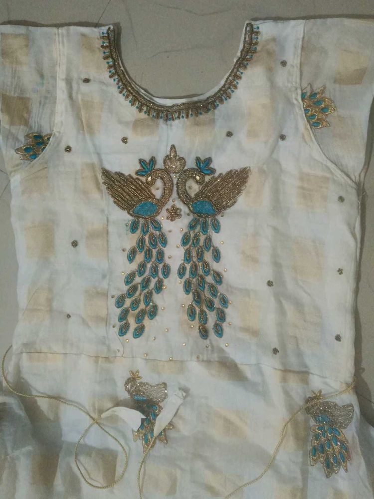Elegant Embroidered Kurta