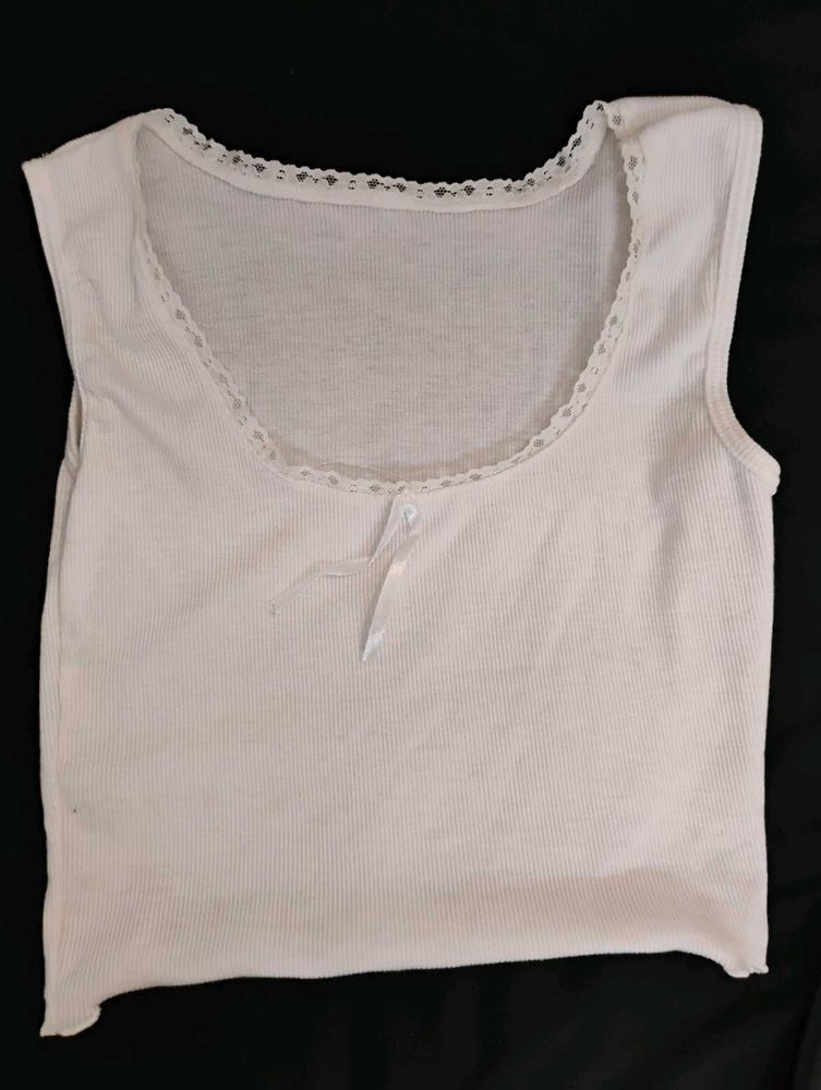 White Tank Top