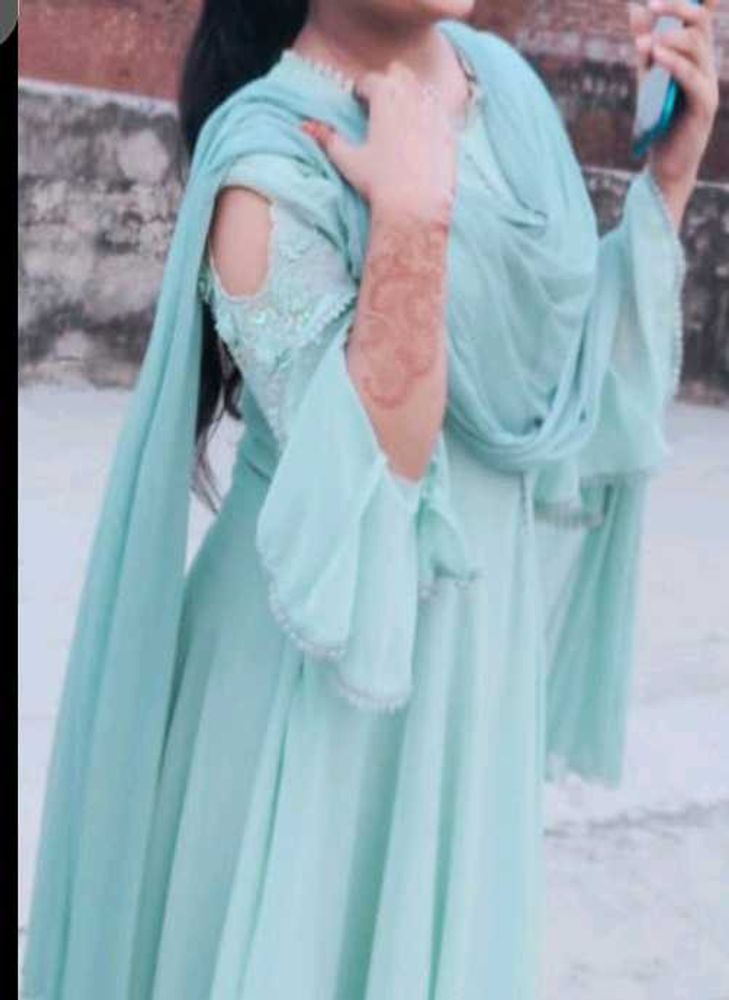 Embroidery Gown