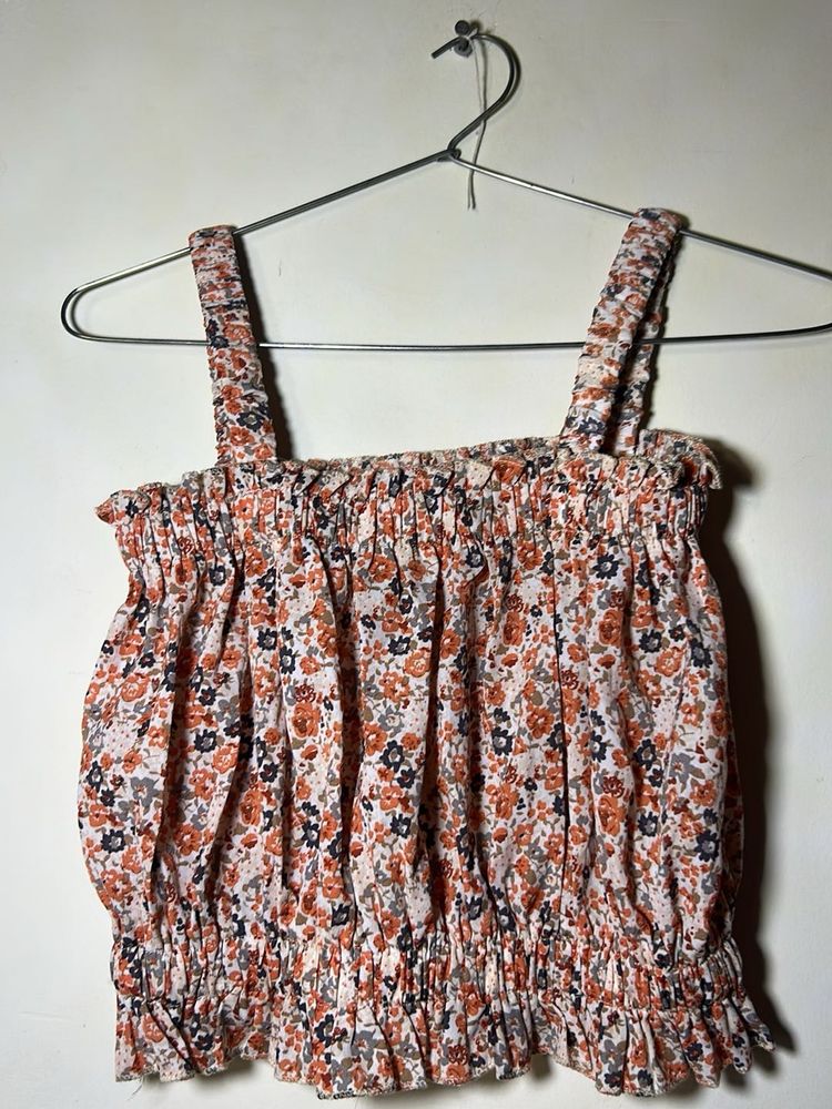 Floral Print Tank Top