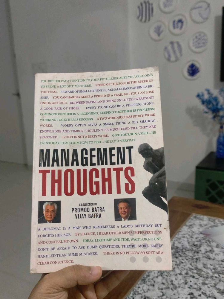 Management Thoughts
