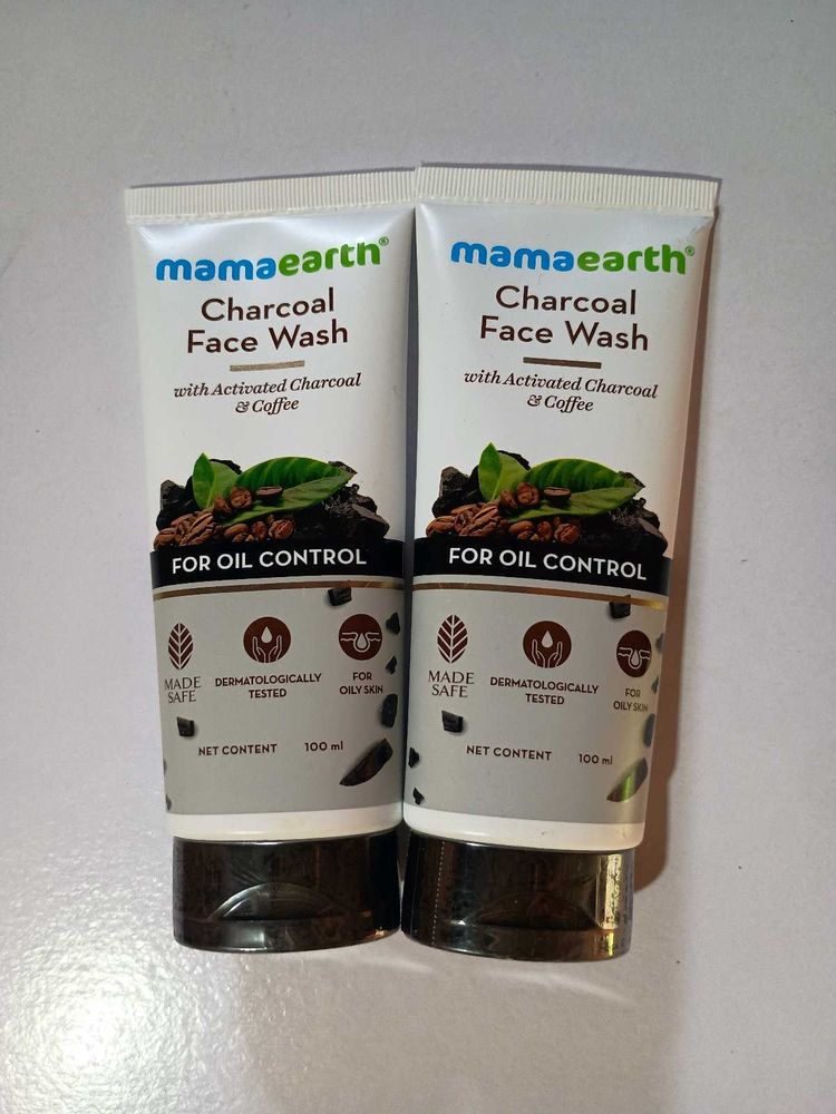 2 Pcs Charcoal Face Wash