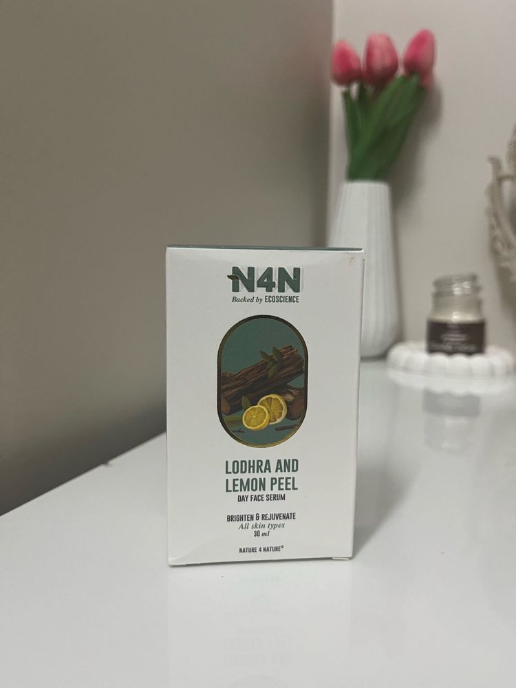 Nature 4 Natur Lodhra And Lemon Peel Face serum