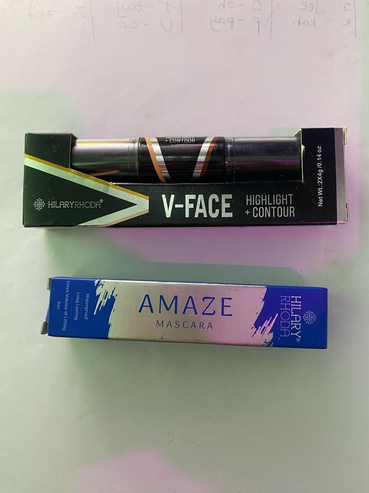 Contour+ Highlighter &amp; Mascara