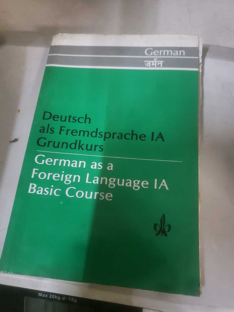 German Language Learning Book