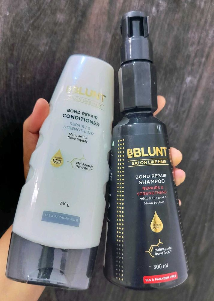 BBLUNT Bond Repair Shampoo &amp; Conditioner Set