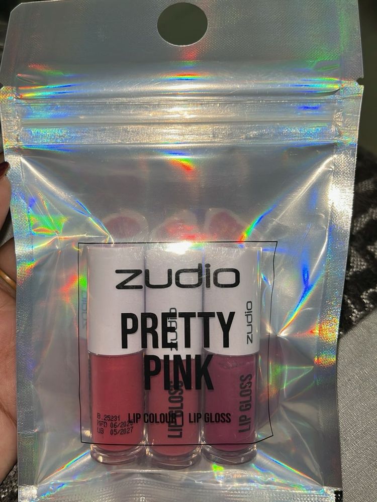 Zudio Pretty Pink Lip Gloss Set