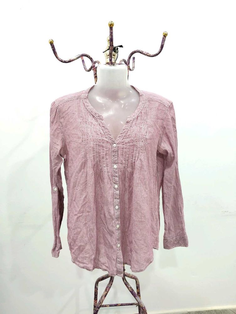 H&amp;M Stripped Button Down Top