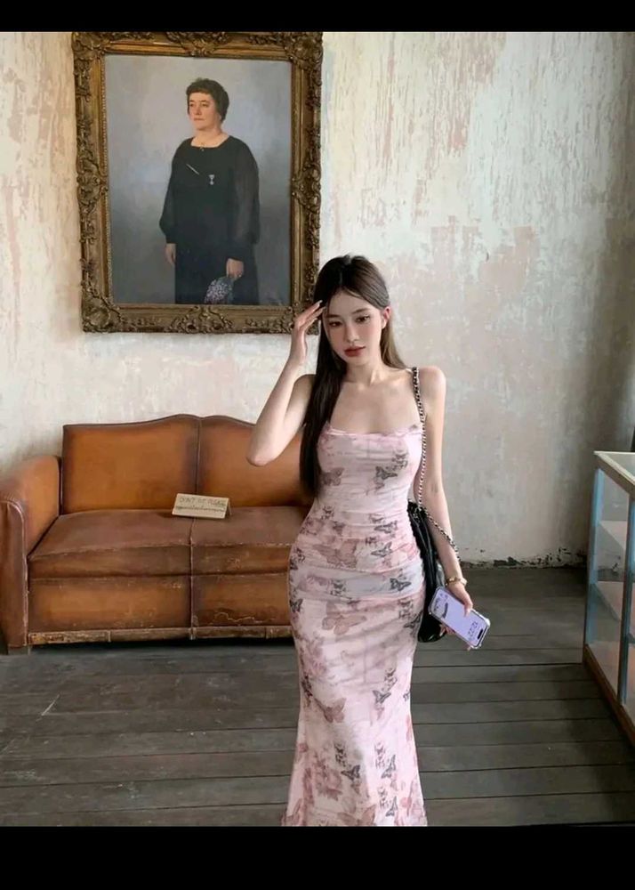 Floral Bodycon Maxi Dress