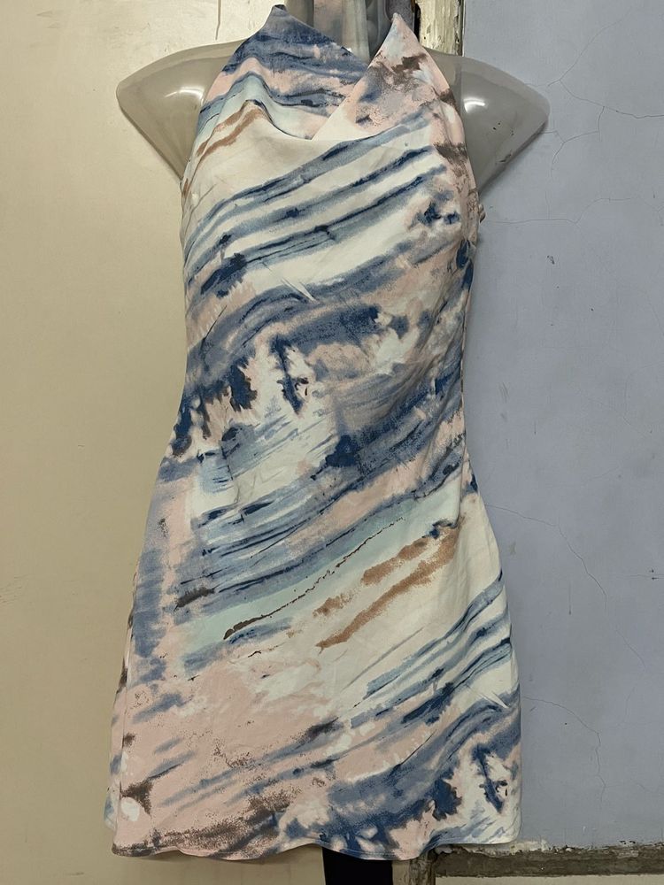 Urbanic Branded Pintrest Tie-dye Halter Dress
