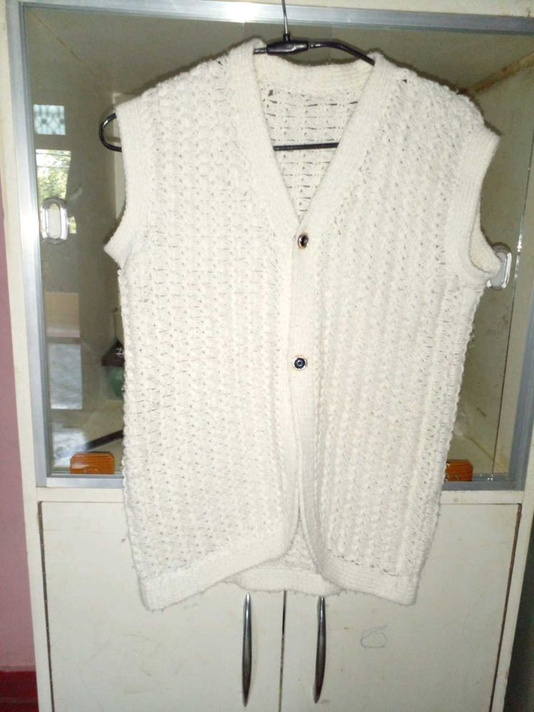 Vintage Sleeveless Knit Vest
