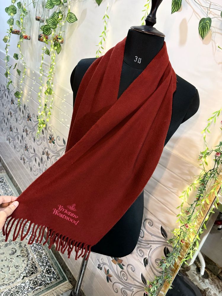 Vivienne Westwood Scarf luxury unisex warm😍
