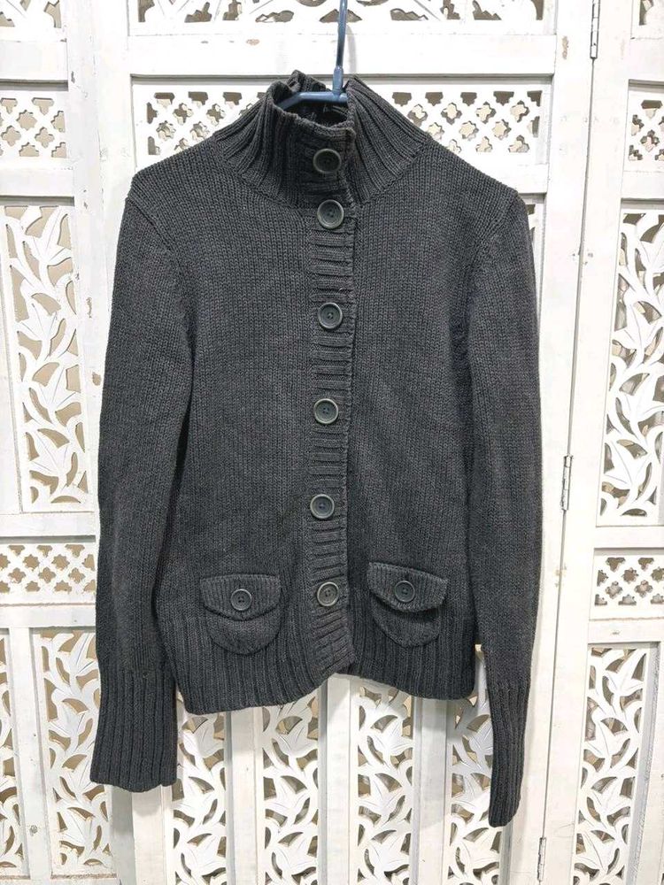 Charcoal Cardigan B